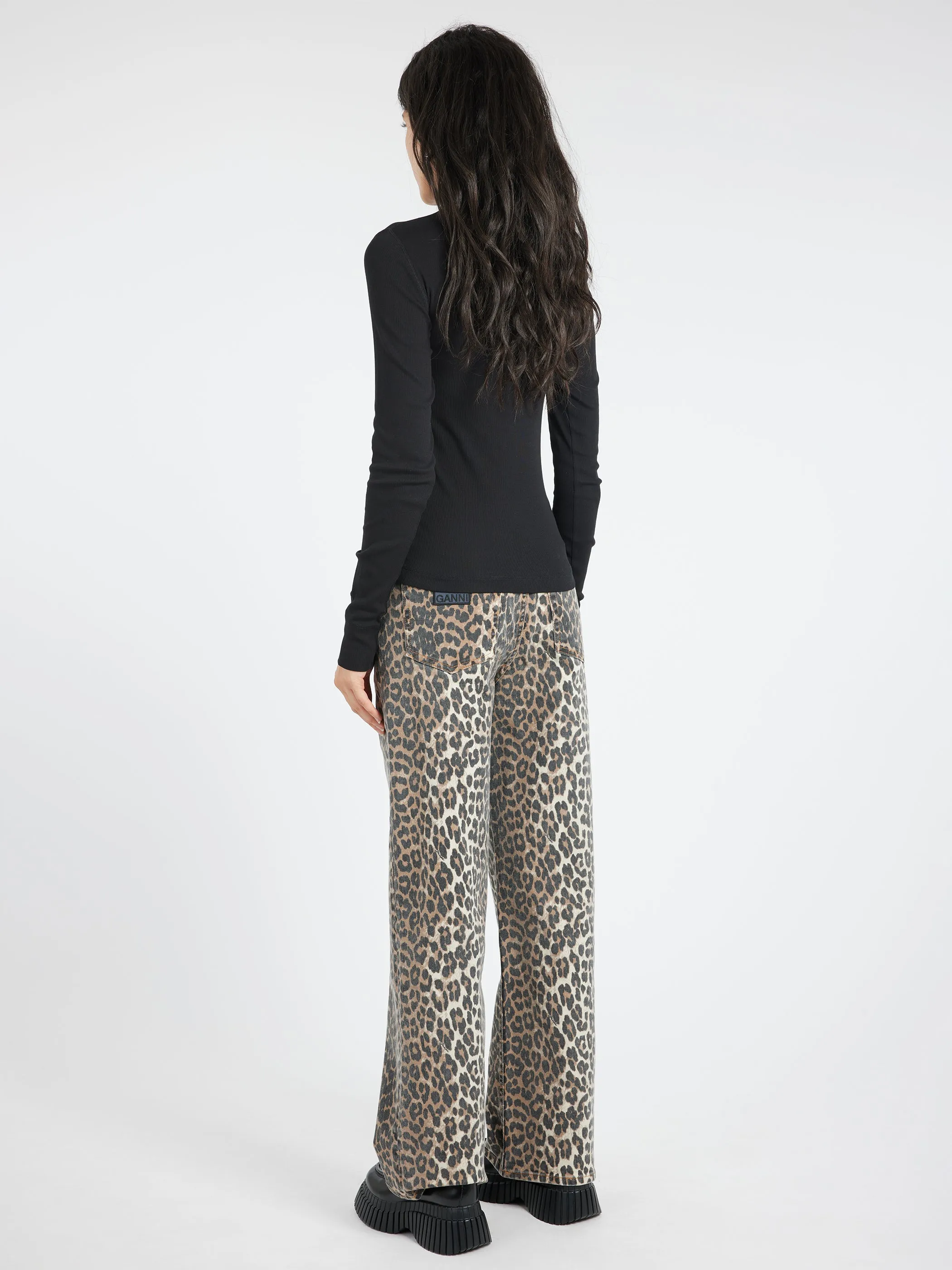 Rib Long Sleeve T-Shirt sold by gravitypope product image thumbnail 3