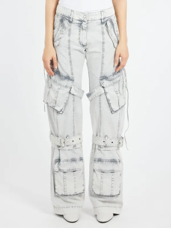 Cargo Twill Trousers sold by gravitypope