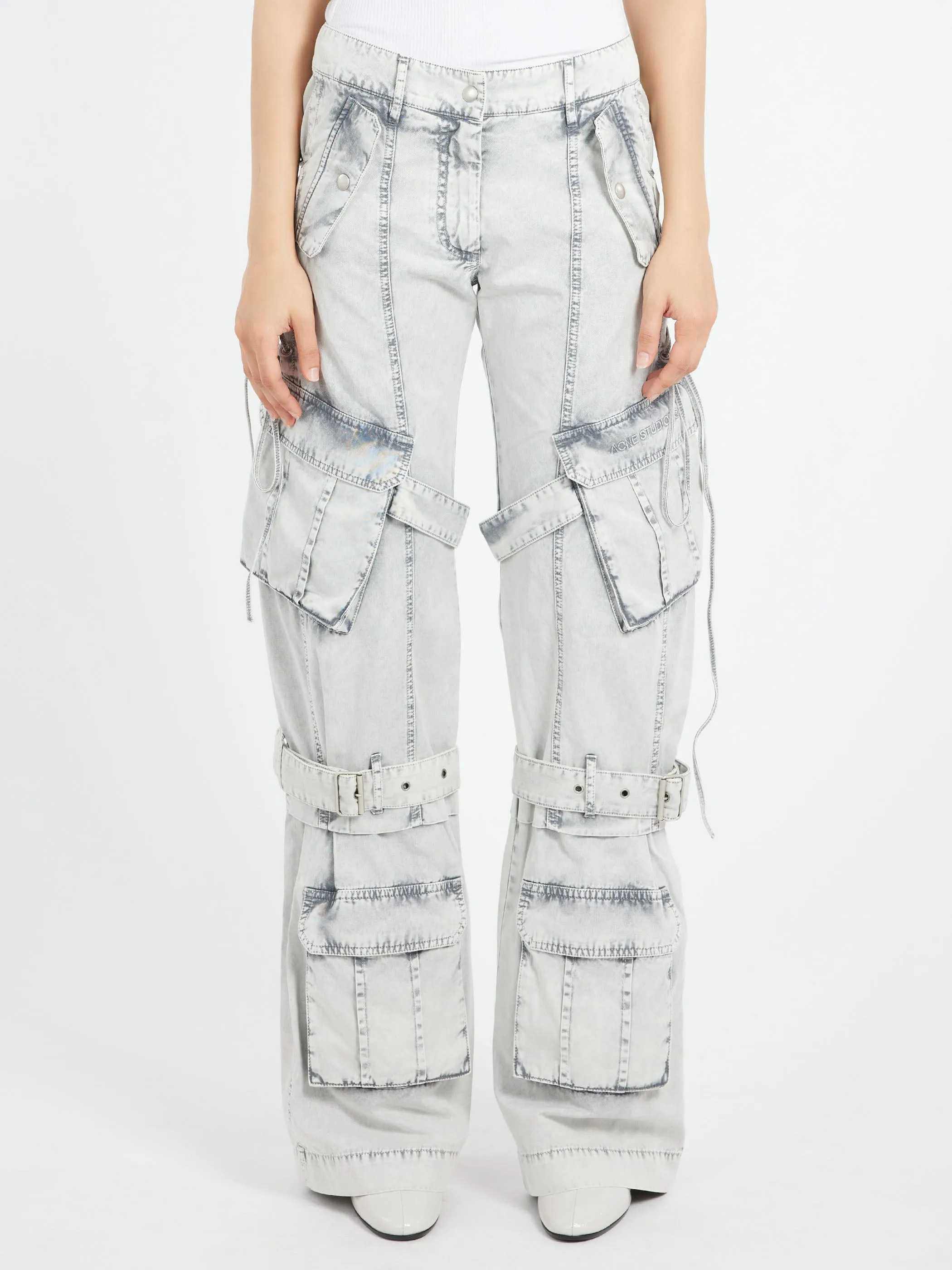 Cargo Twill Trousers sold by gravitypope