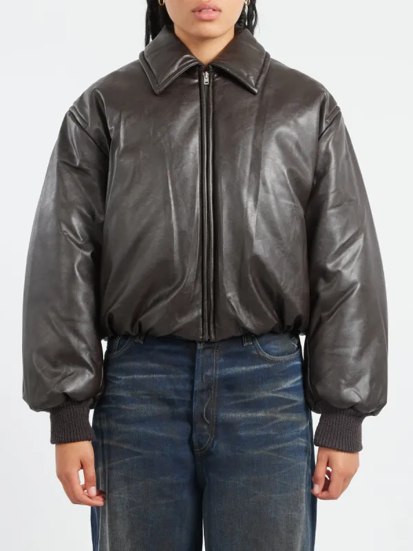 Coated Bomber Jacket sold by gravitypope