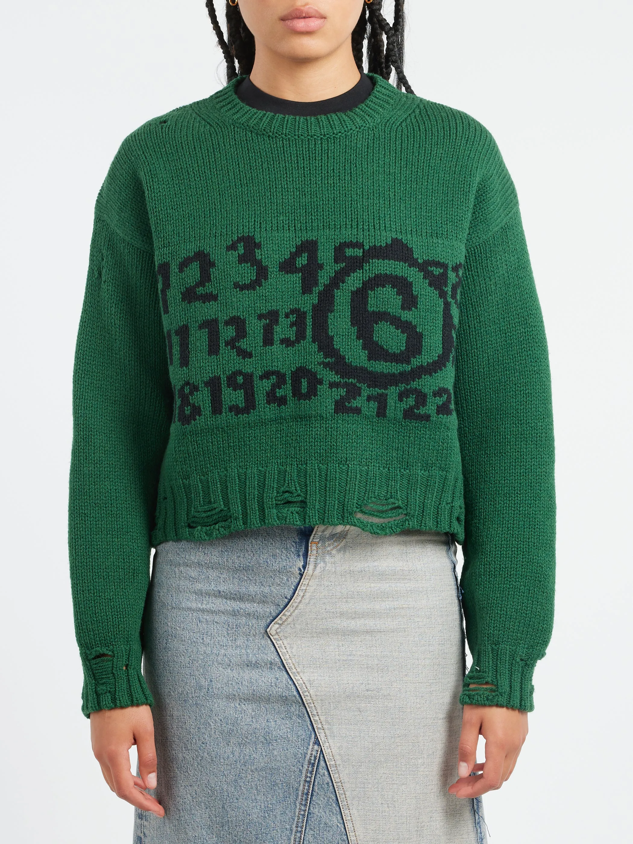 Numeric Crewneck Jumper sold by gravitypope