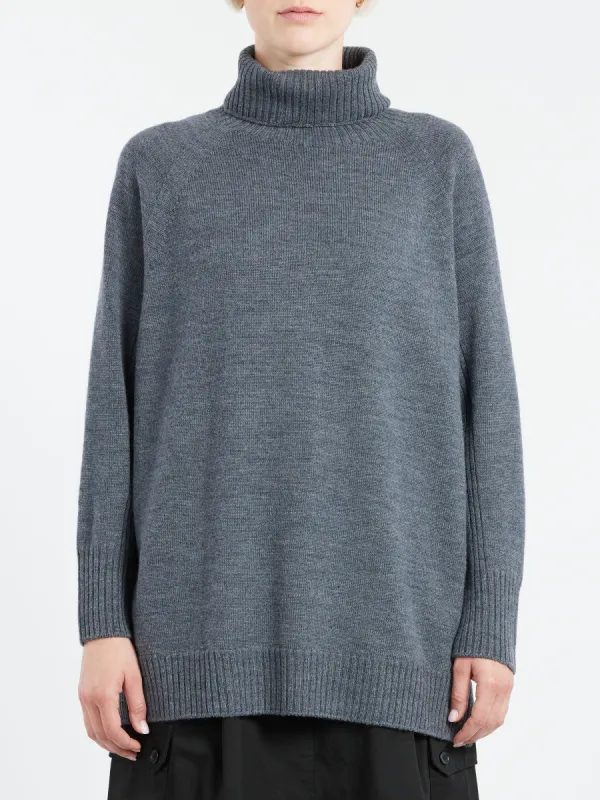 Raglan Sleeve Turtleneck sold by gravitypope