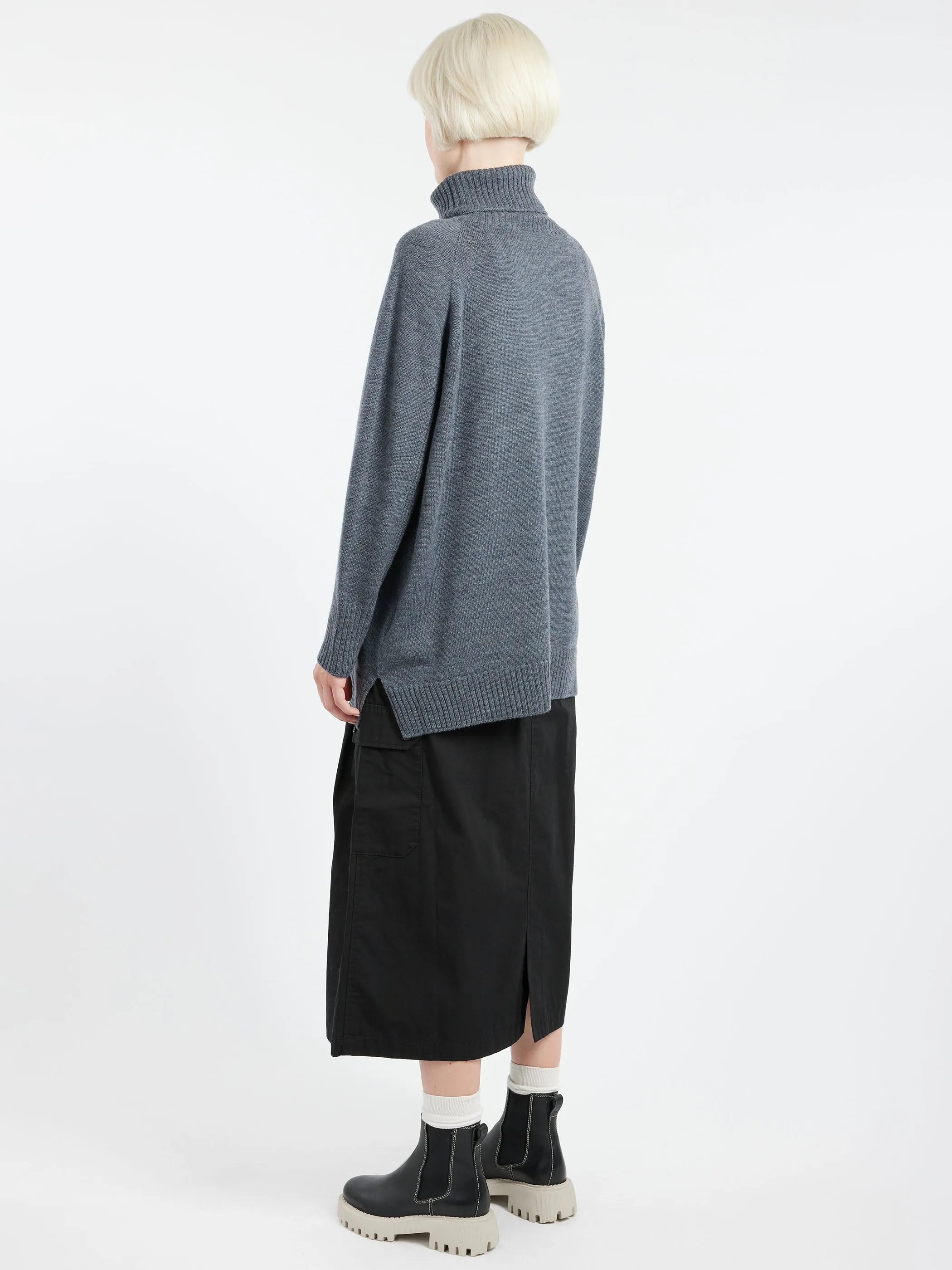 Raglan Sleeve Turtleneck sold by gravitypope product image thumbnail 3