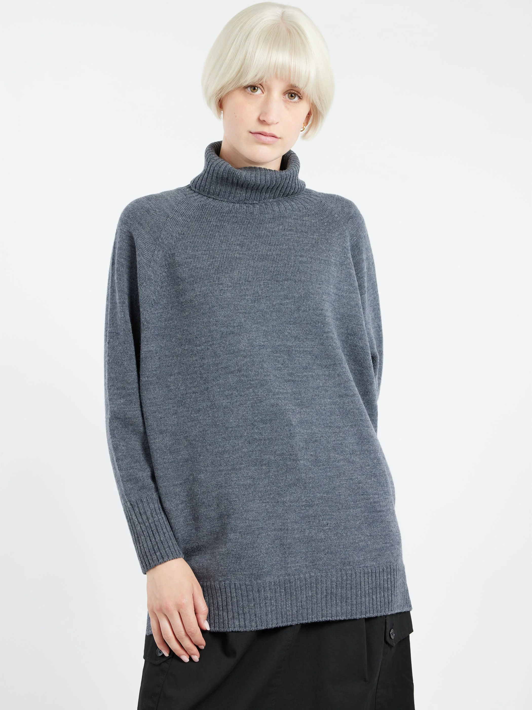 Raglan Sleeve Turtleneck sold by gravitypope product image thumbnail 4