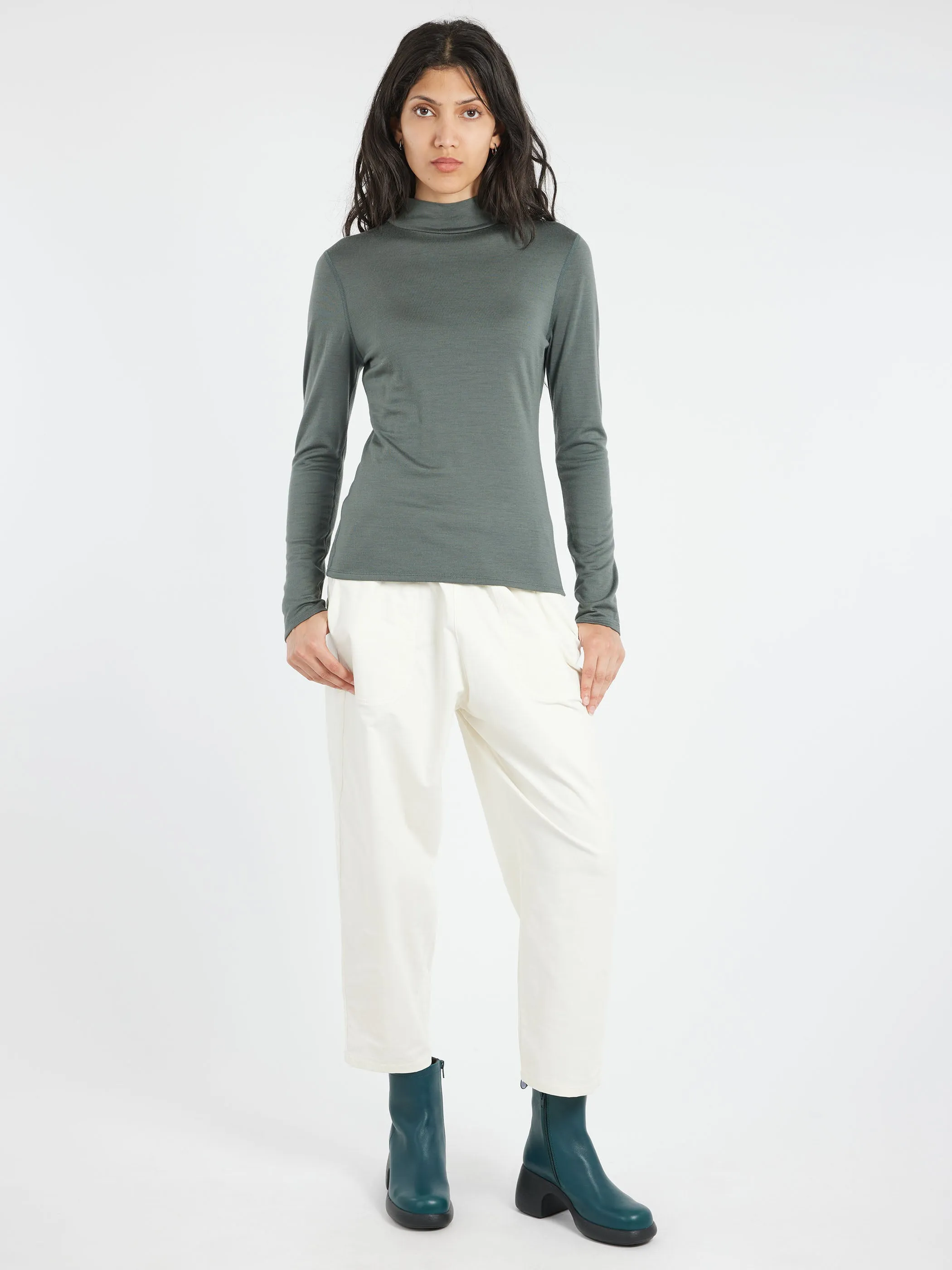 The 195 Merino Fitted Mockneck sold by gravitypope product image thumbnail 2