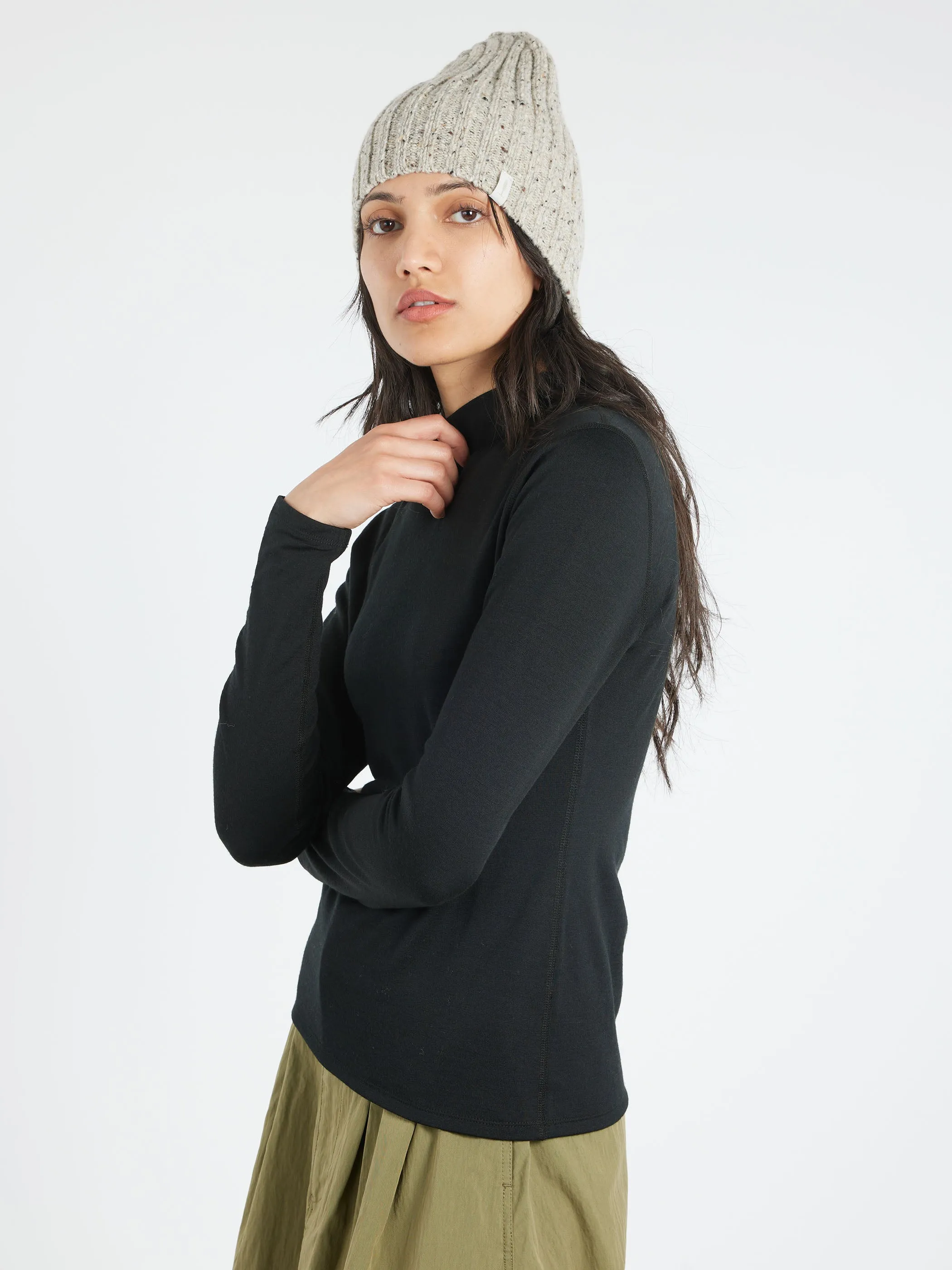 The 195 Merino Fitted Mockneck sold by gravitypope product image thumbnail 4