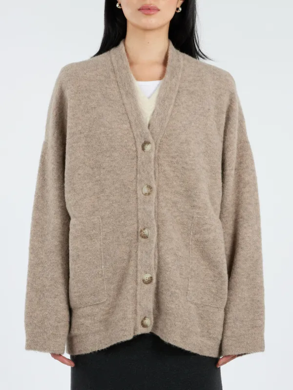 Fleece Cardigan sold by gravitypope