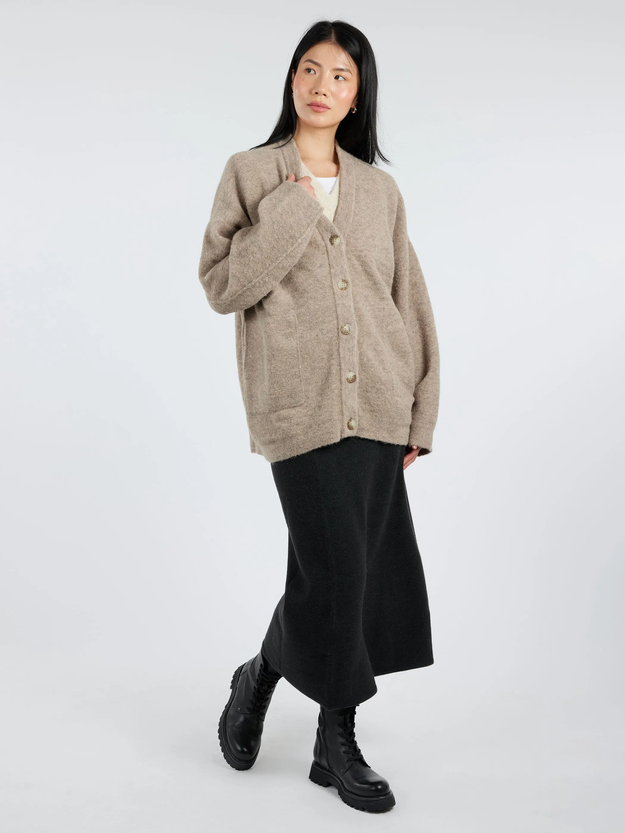 Fleece Cardigan sold by gravitypope product image thumbnail 4
