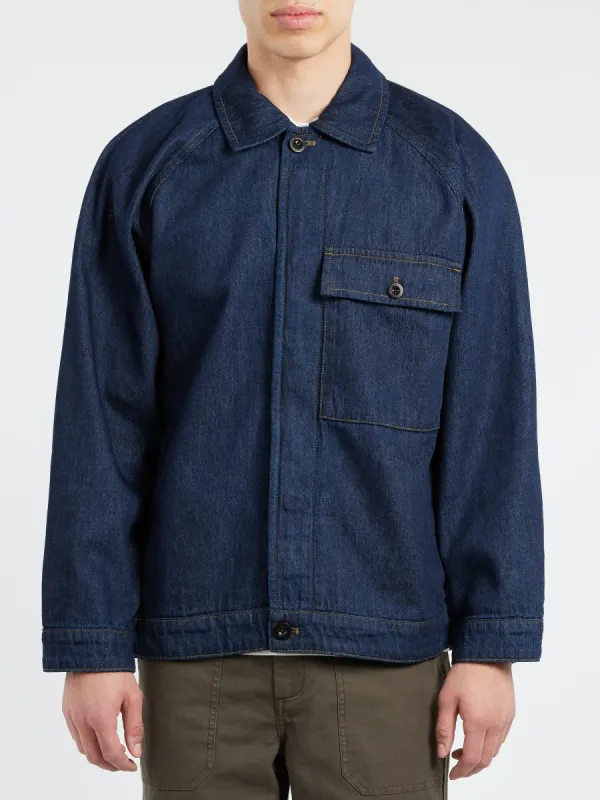 Cotton Hemp Denim Jacket sold by gravitypope