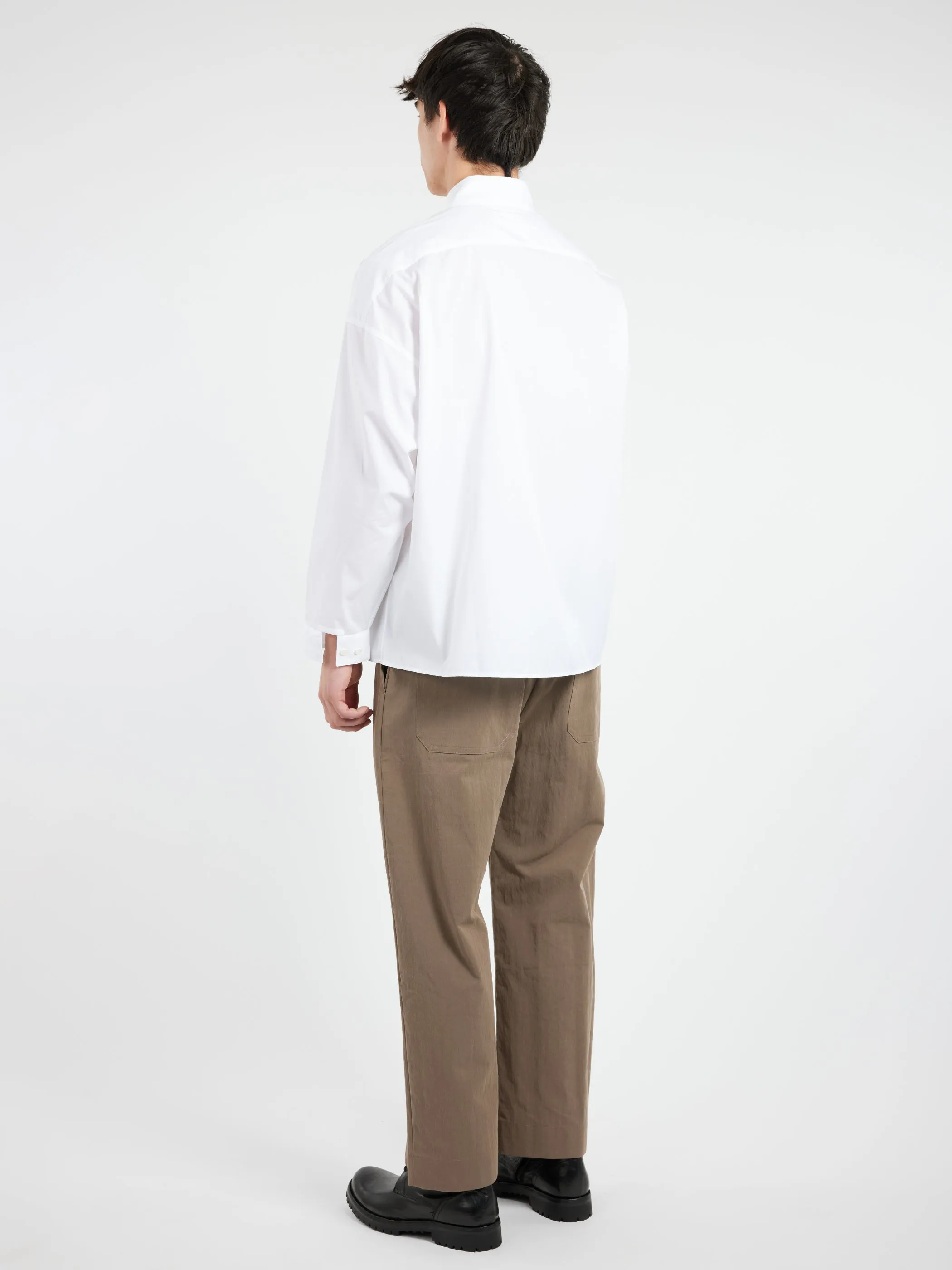 Poplin Shirt with Peeping Marni Logo sold by gravitypope product image thumbnail 3