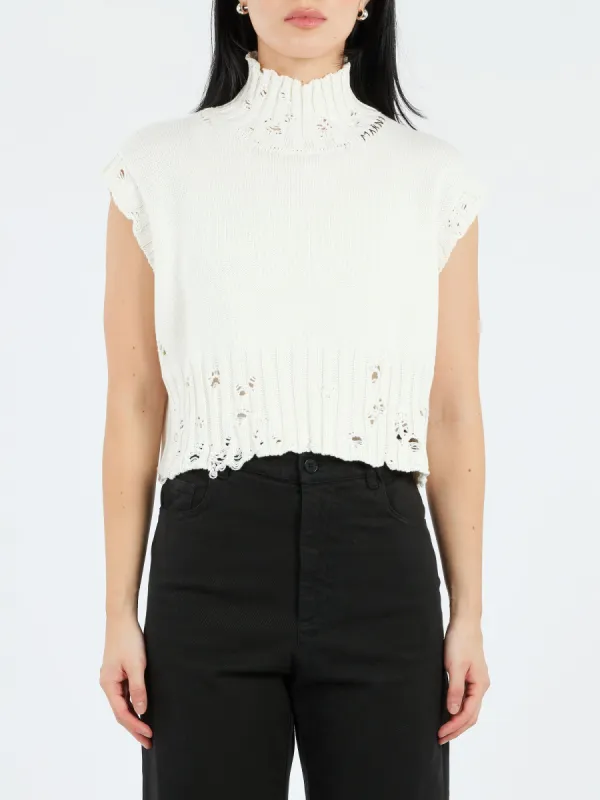 Cropped Vest made by Marni