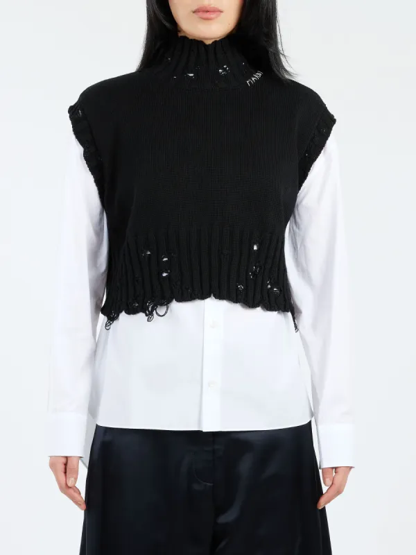 Cropped Vest made by Marni