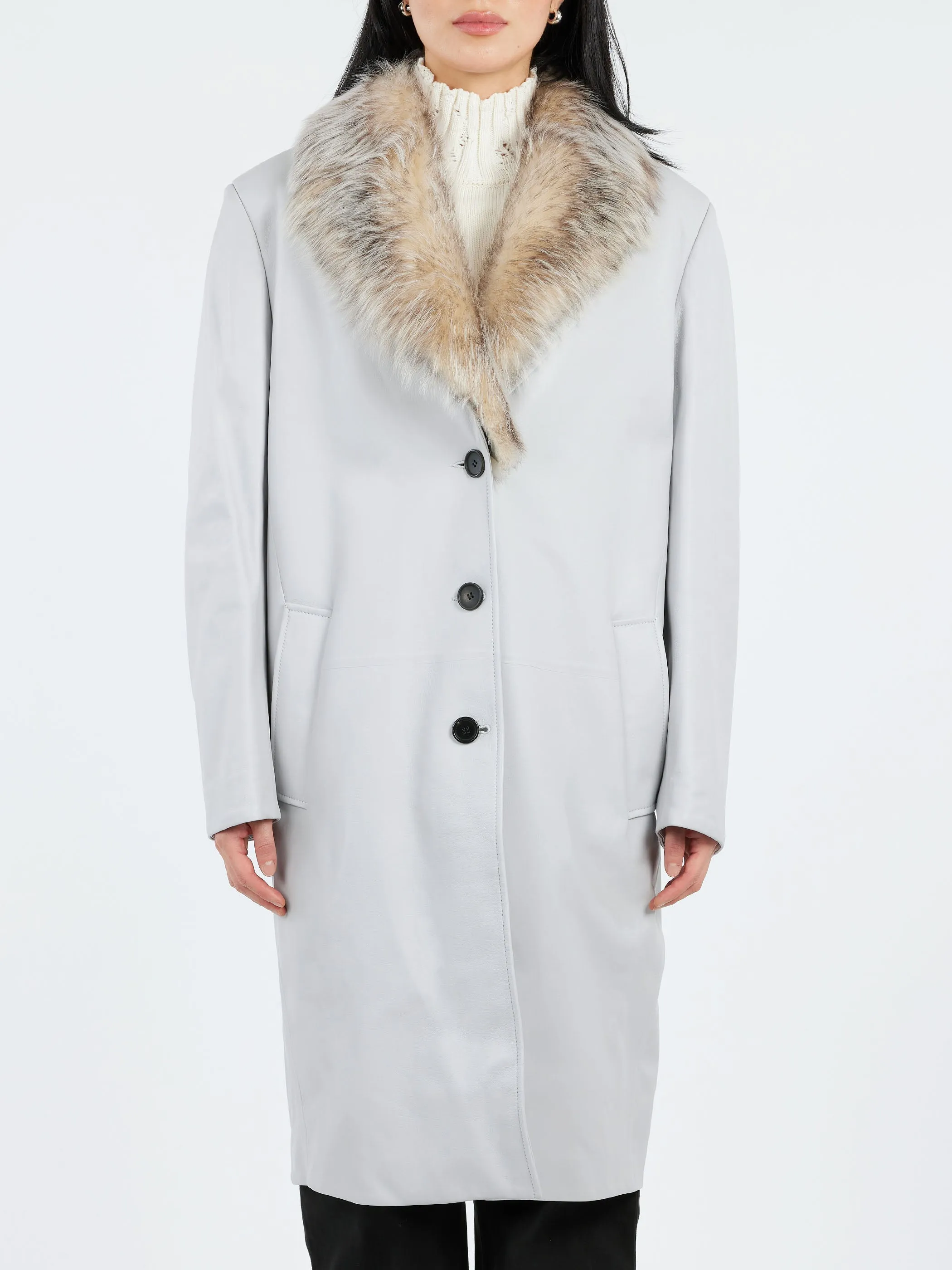 Nappa Leather Coat sold by gravitypope