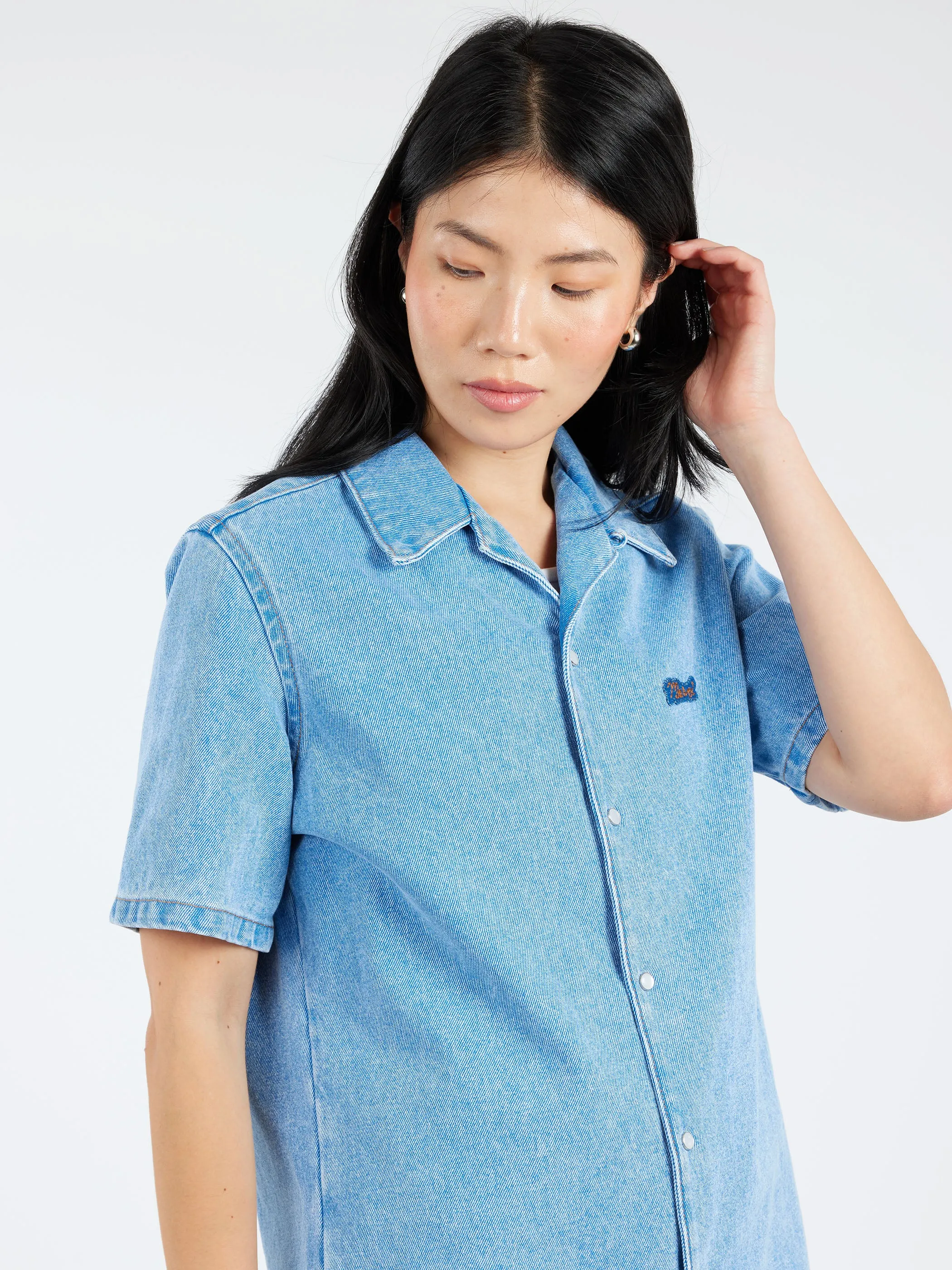 Denim Shirt sold by gravitypope product image thumbnail 4
