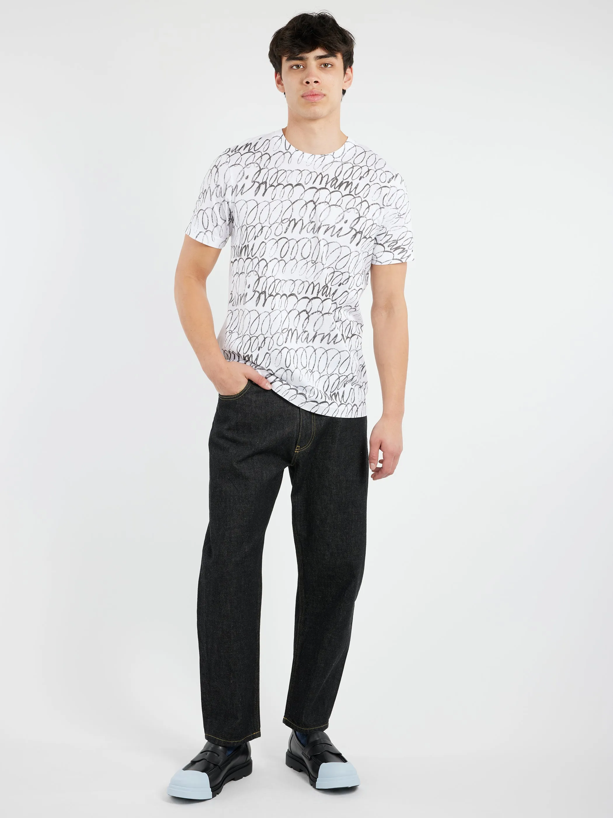 T-Shirt with Marni Scribble Motif sold by gravitypope product image thumbnail 2