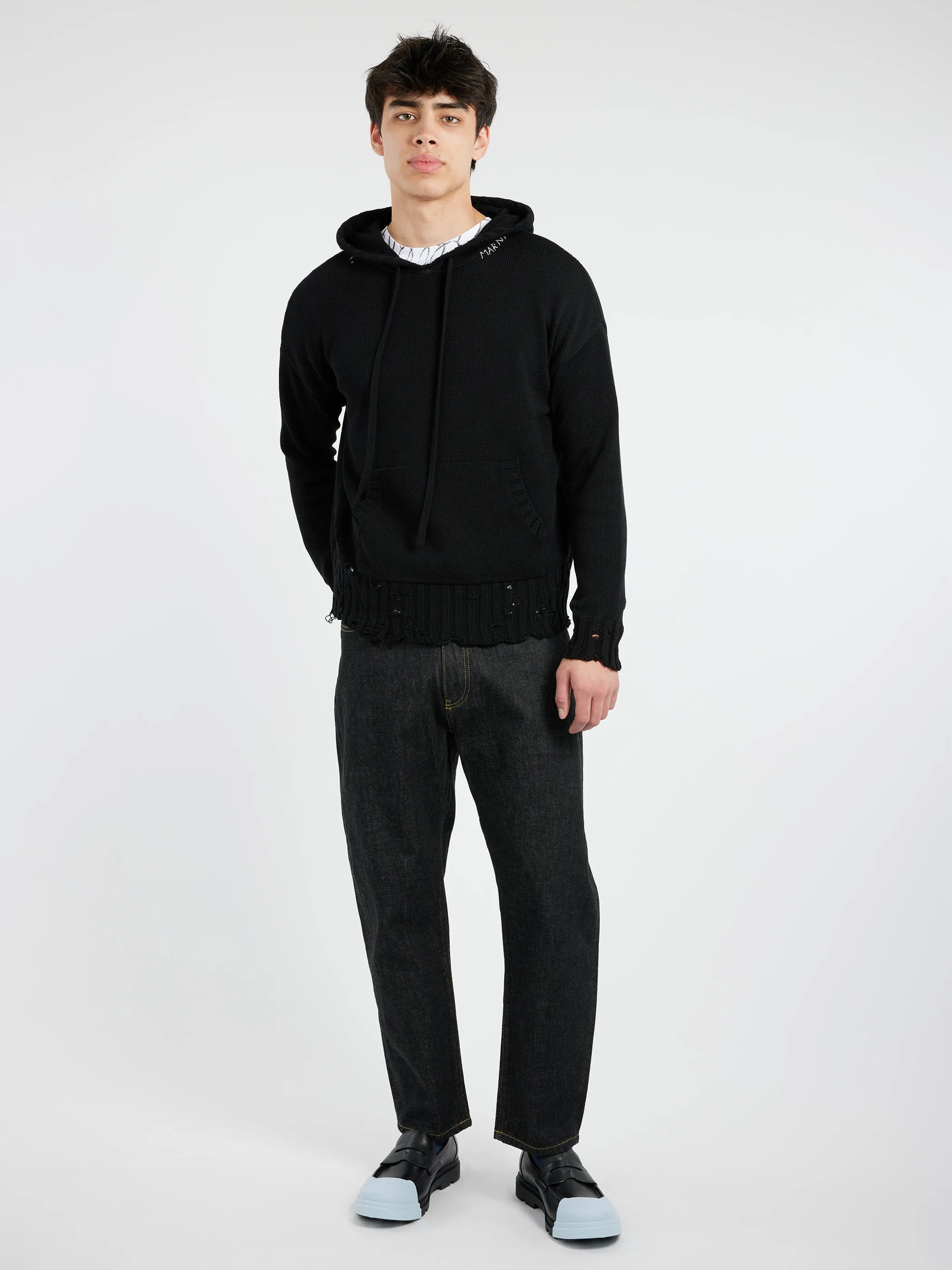 Knit Hoodie sold by gravitypope product image thumbnail 2