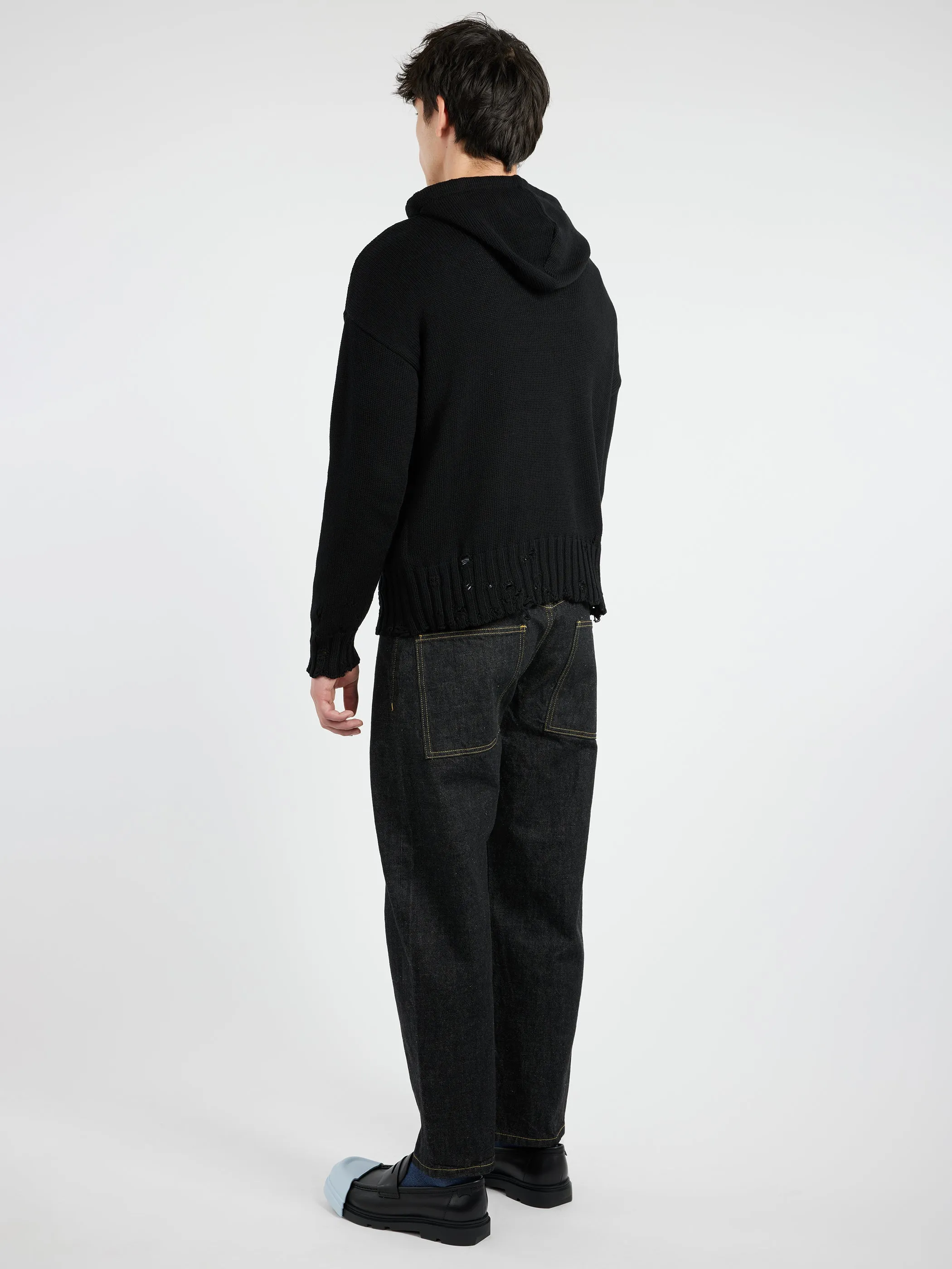 Knit Hoodie sold by gravitypope product image thumbnail 3