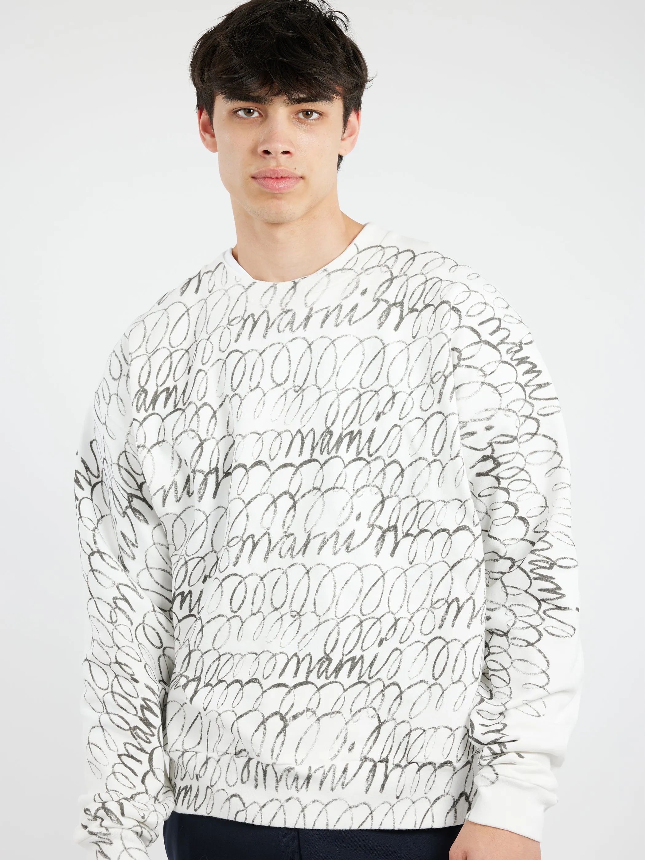 Sweatshirt with Marni Scribble Motif sold by gravitypope product image thumbnail 4