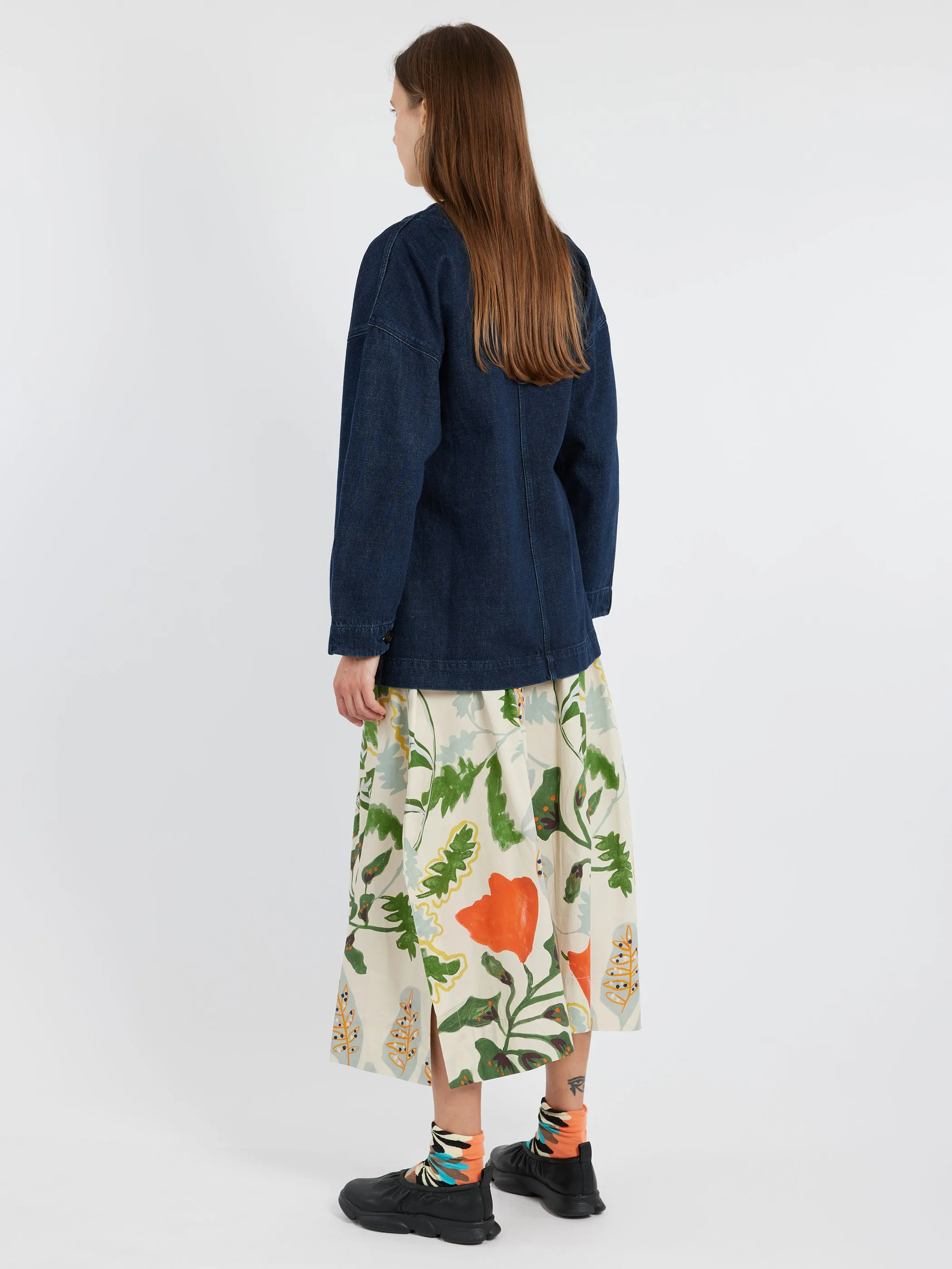 Denim Wrap Jacket sold by gravitypope product image thumbnail 3