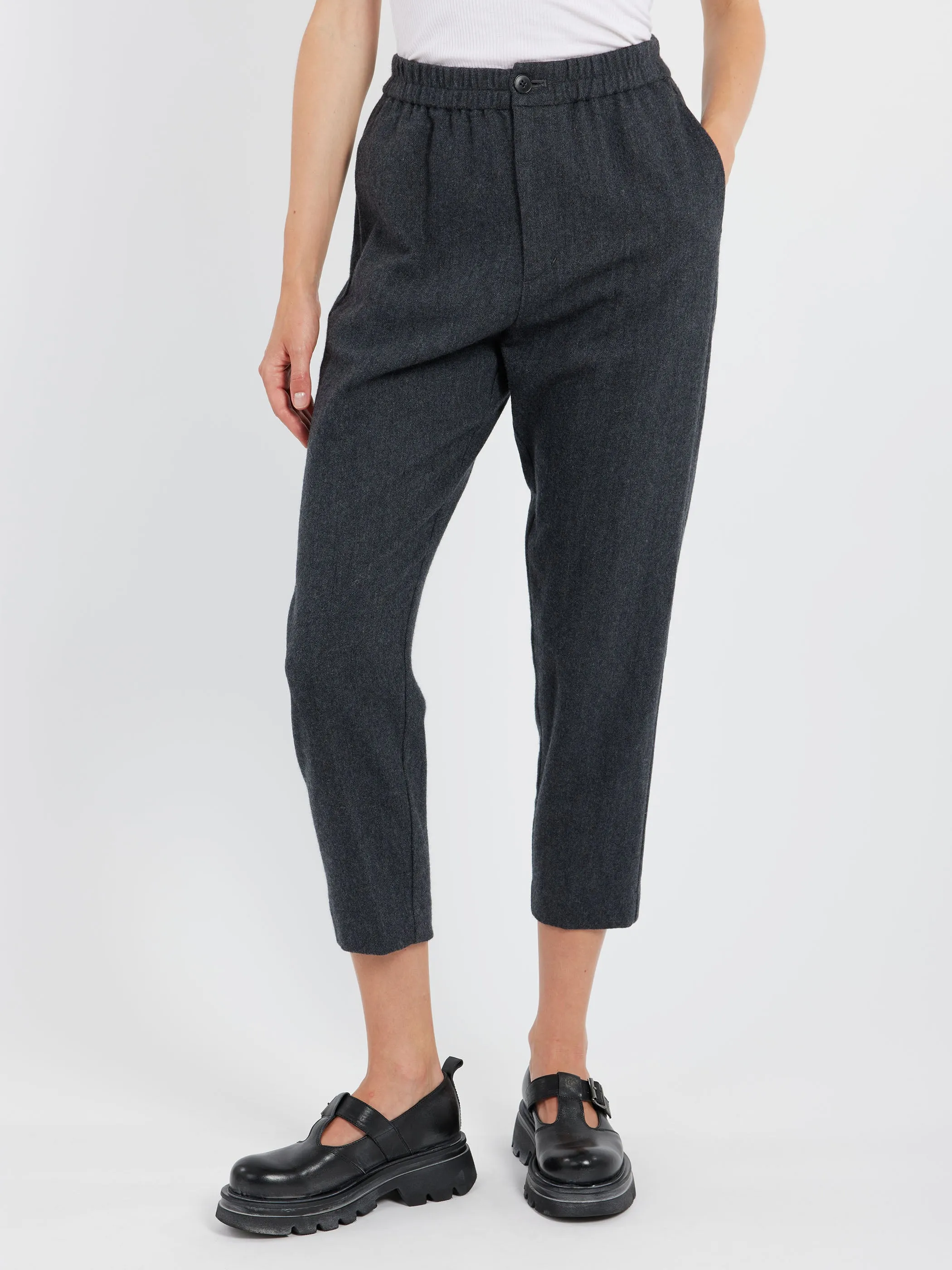 Flannel Taper Pants sold by gravitypope product image thumbnail 4