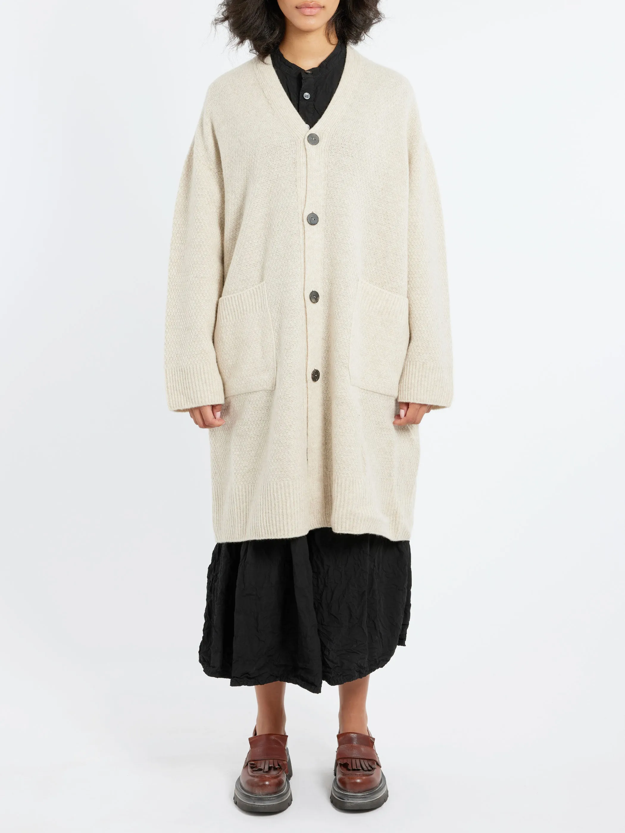 Long Cardigan sold by gravitypope