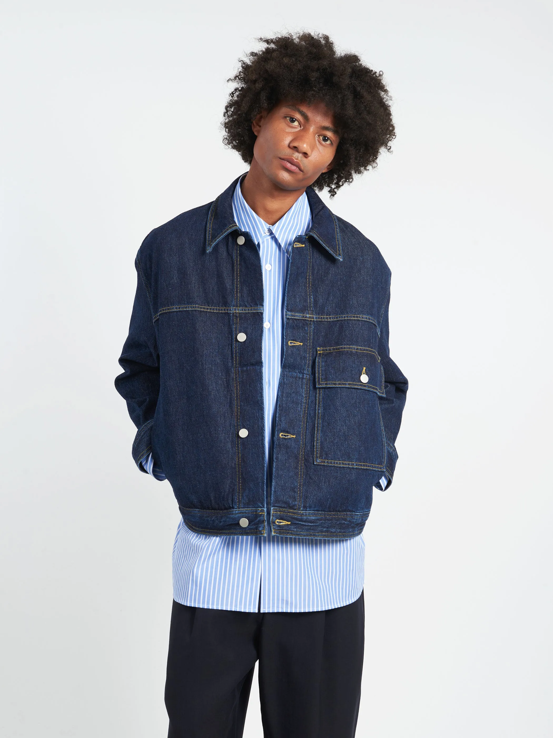 Petar Denim Jacket sold by gravitypope product image thumbnail 2