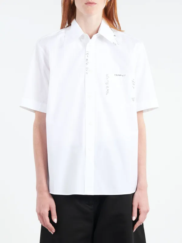 Short Sleeve Shirt with Marni Mending sold by gravitypope