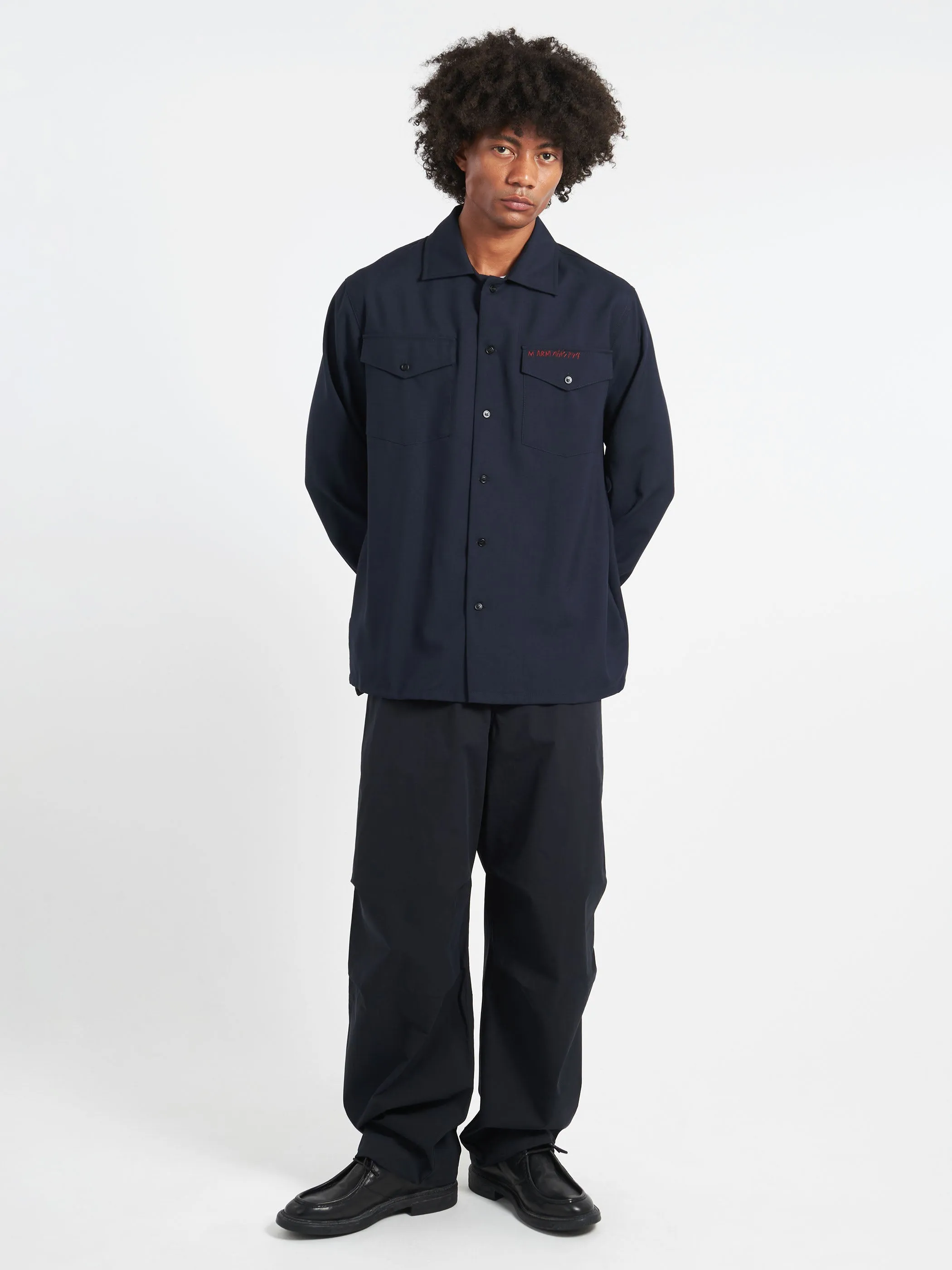 Tropical Wool Shirt sold by gravitypope product image thumbnail 4