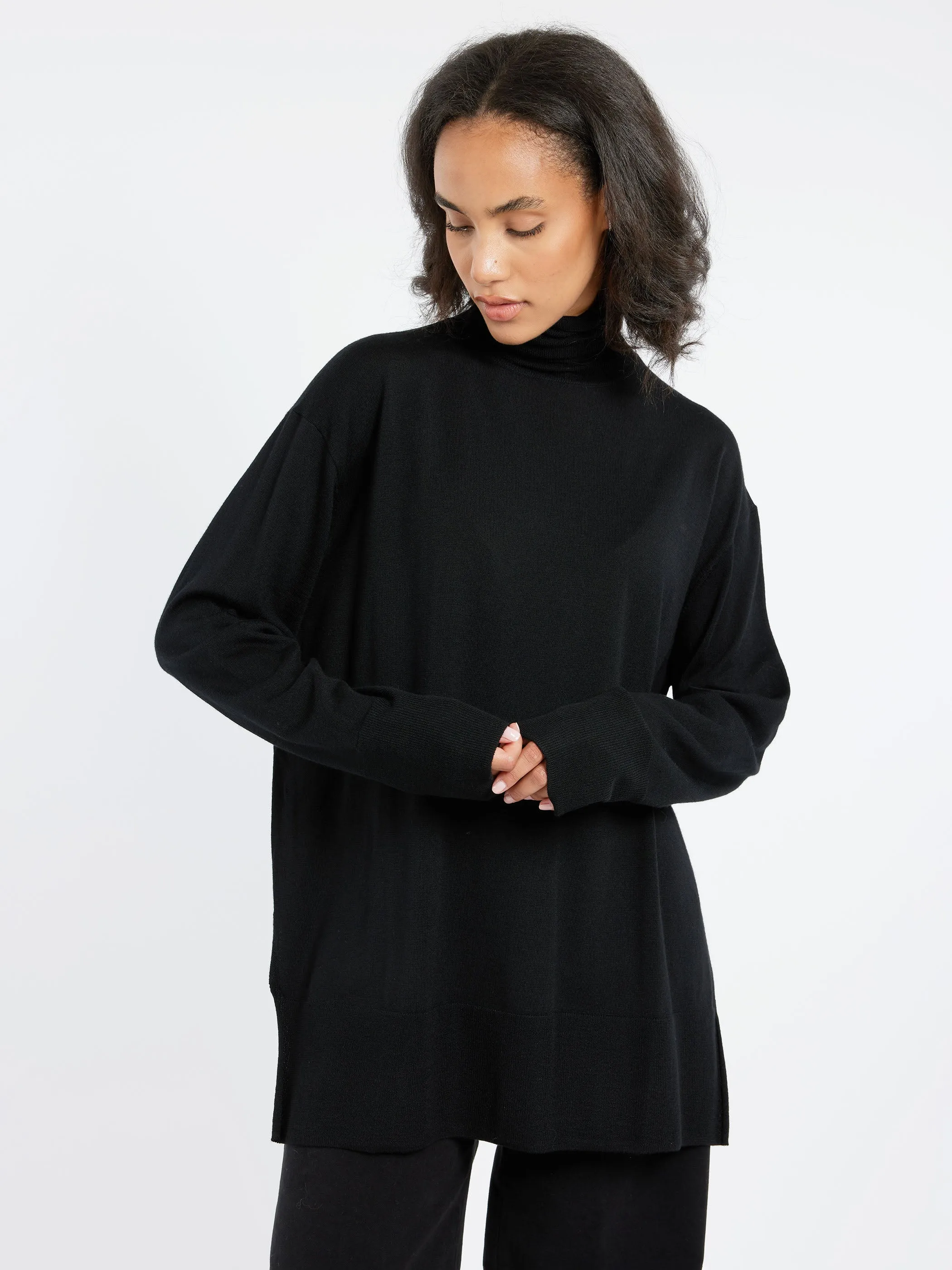 Merino Wool Turtleneck sold by gravitypope product image thumbnail 4