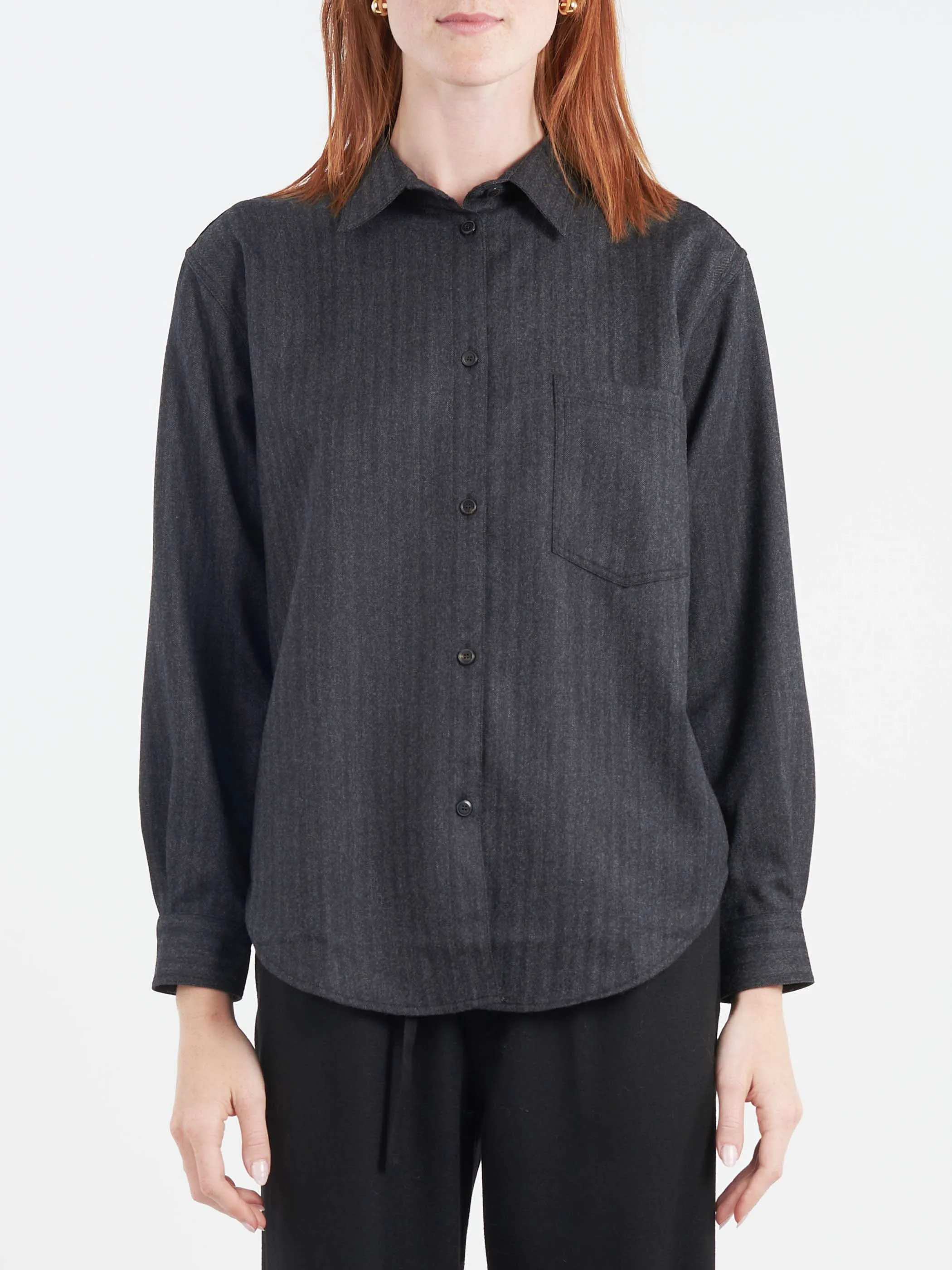 Micro-Herringbone Shirt sold by gravitypope