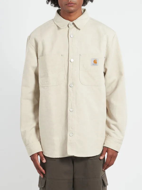 Walter Linen Shirt Jacket sold by gravitypope