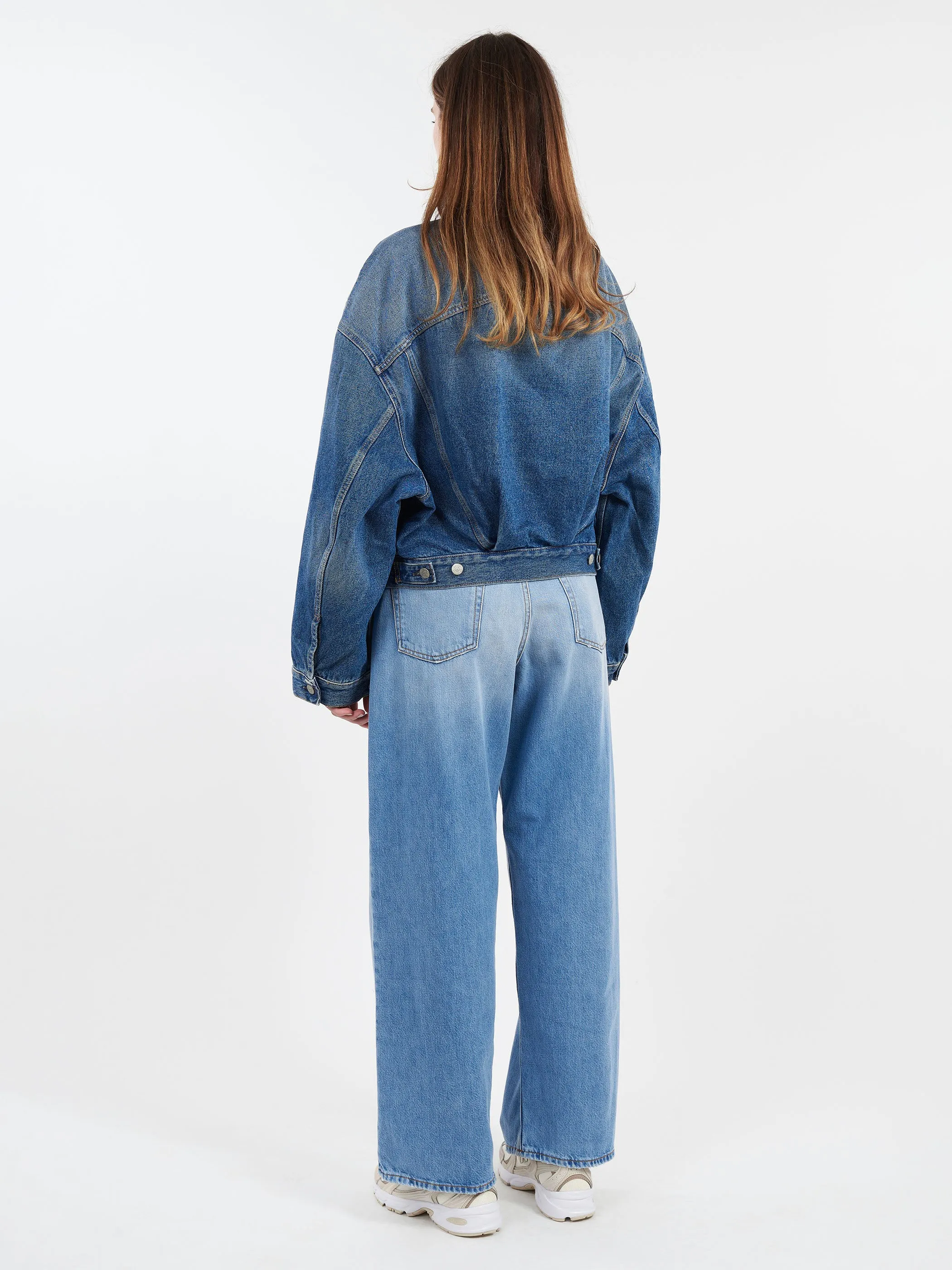 Denim Jacket - Relaxed Cropped Fit sold by gravitypope product image thumbnail 3