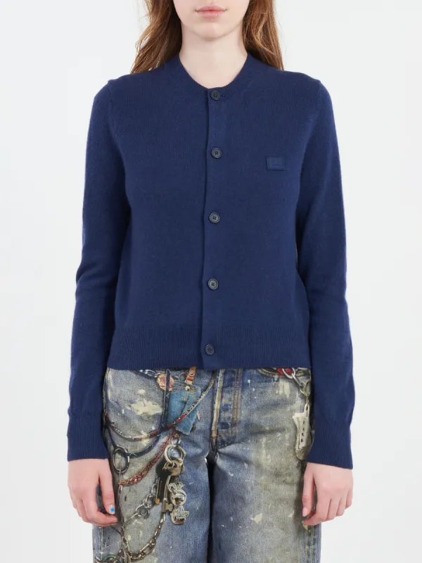 Crew Neck Cardigan sold by gravitypope
