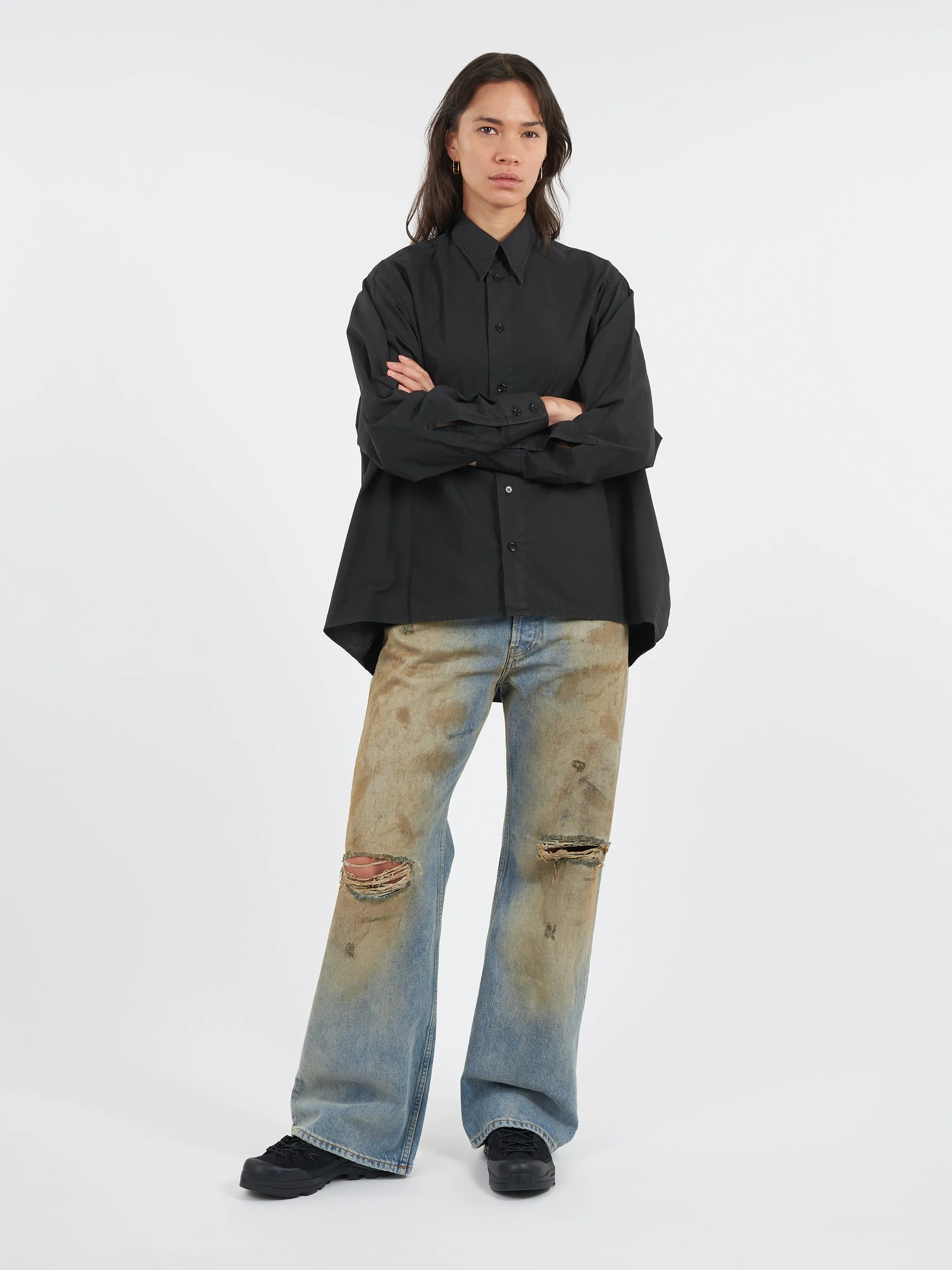 Cotton Poplin Shirt sold by gravitypope product image thumbnail 2