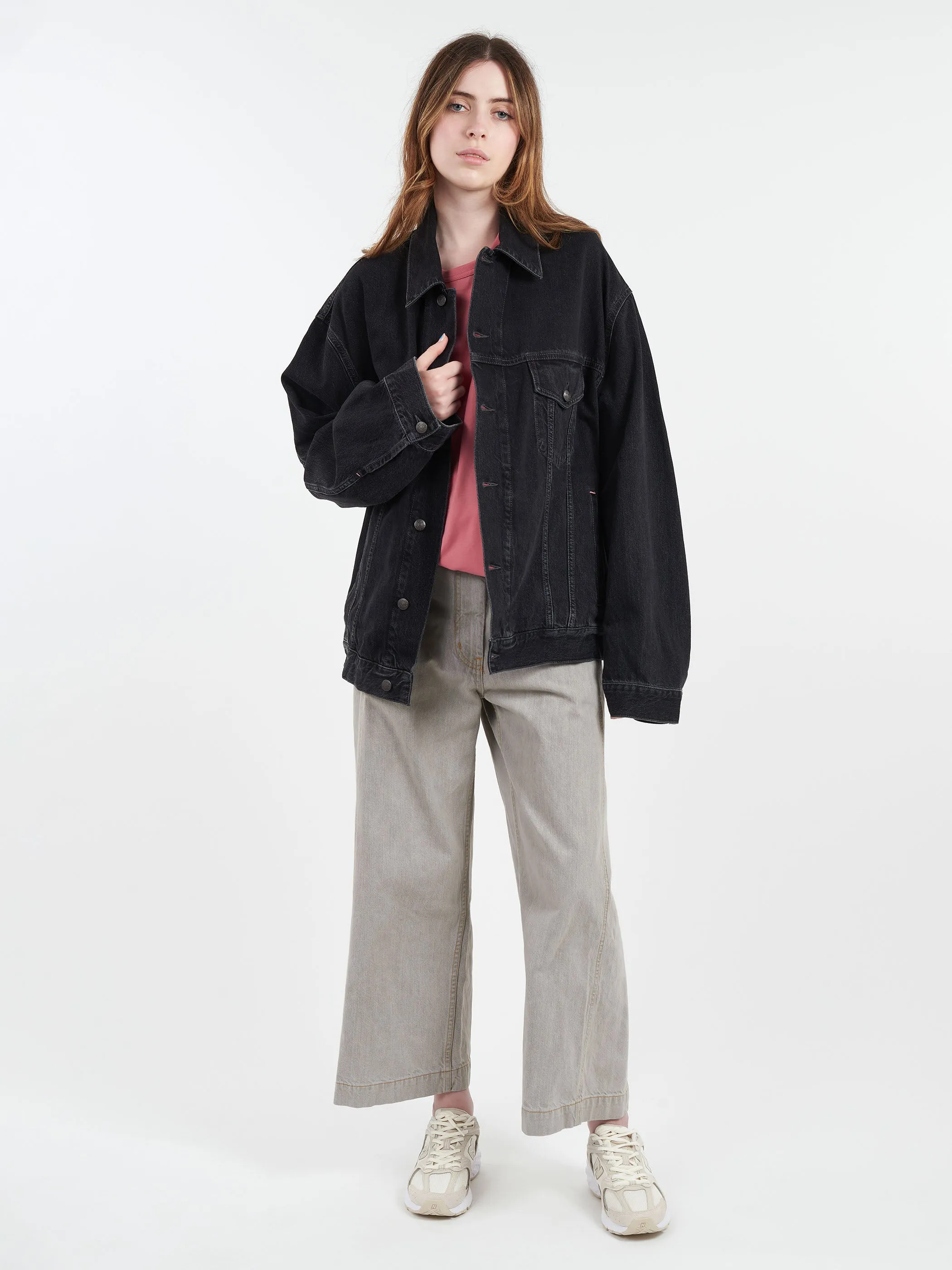 Denim Jacket - Relaxed Fit sold by gravitypope product image thumbnail 4