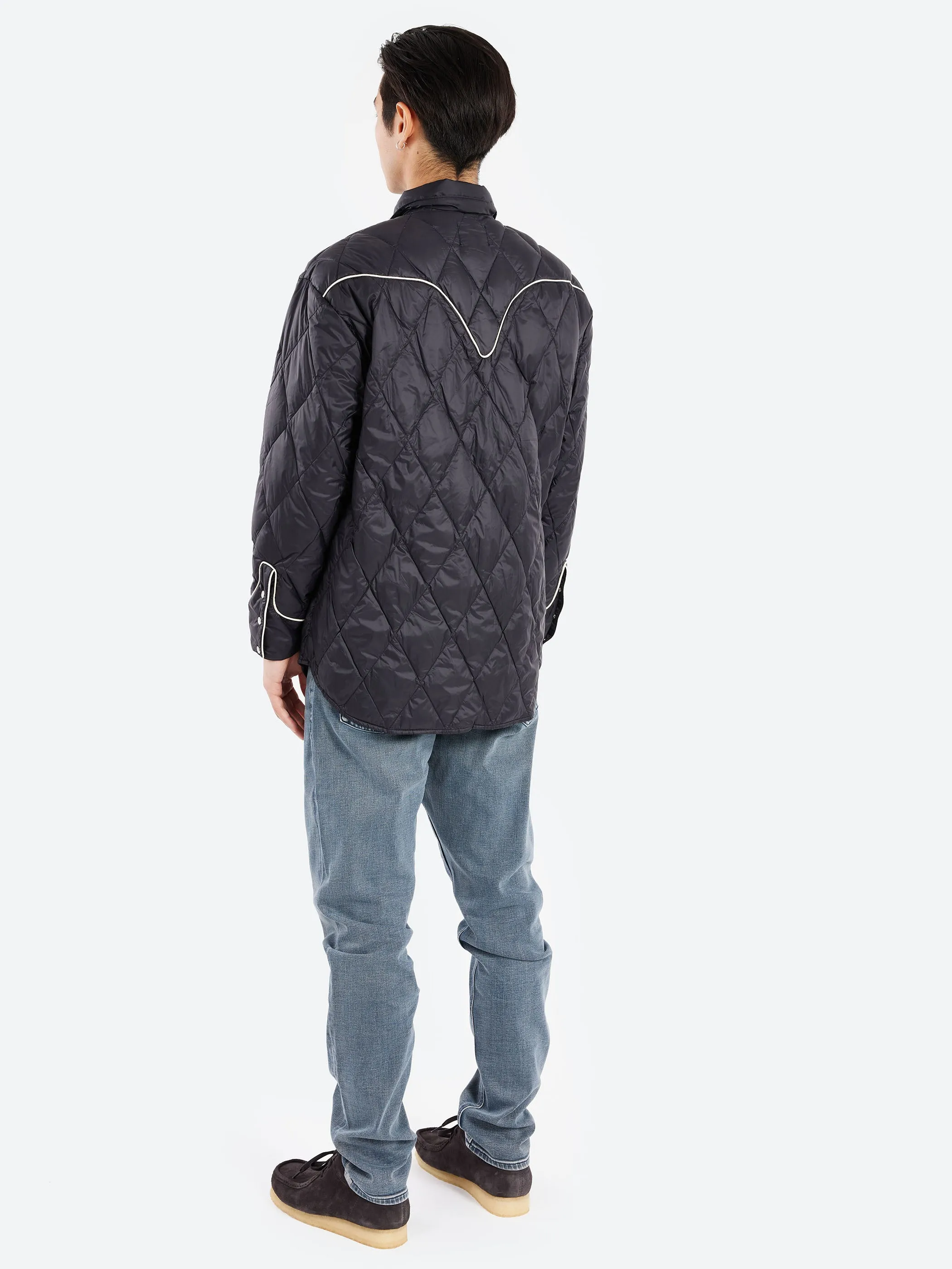 Western Piping Down Shirt sold by gravitypope product image thumbnail 4