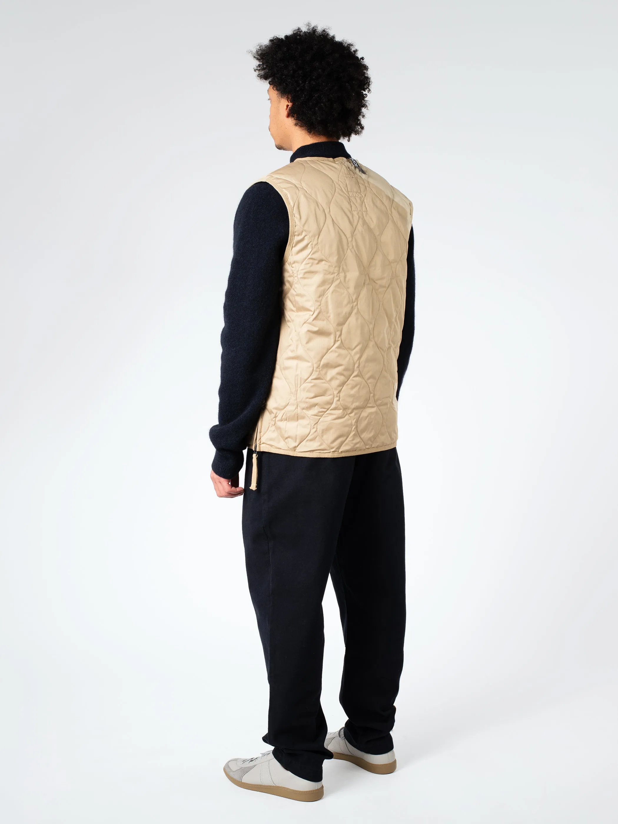 Military V-Neck Zip Down Vest sold by gravitypope product image thumbnail 3