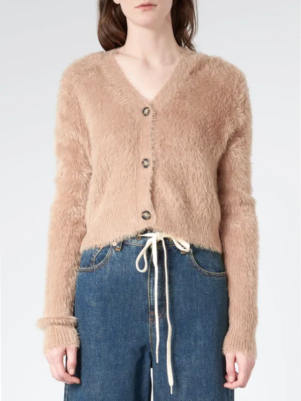 Fluffy Knit Cardigan made by Acne Studios