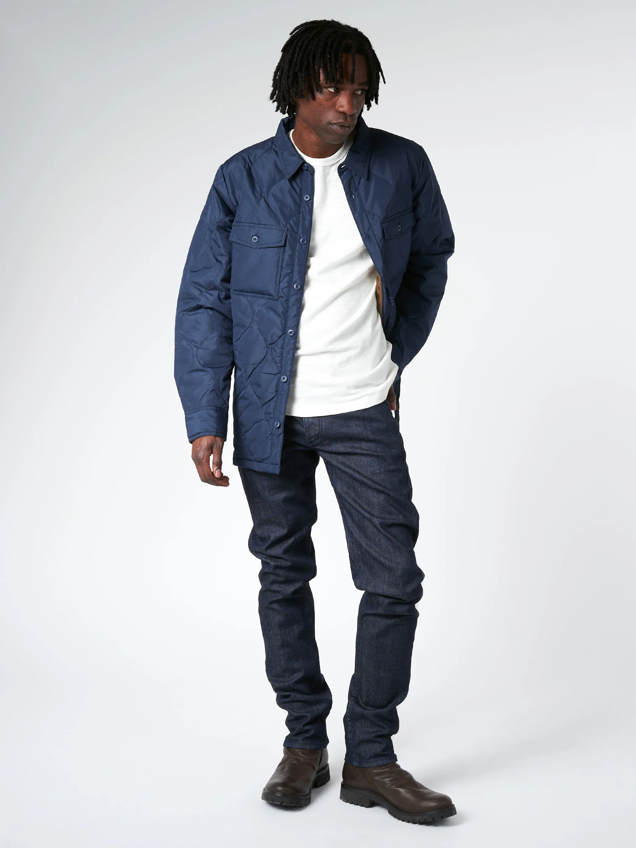 Military Down Shirt sold by gravitypope product image thumbnail 2