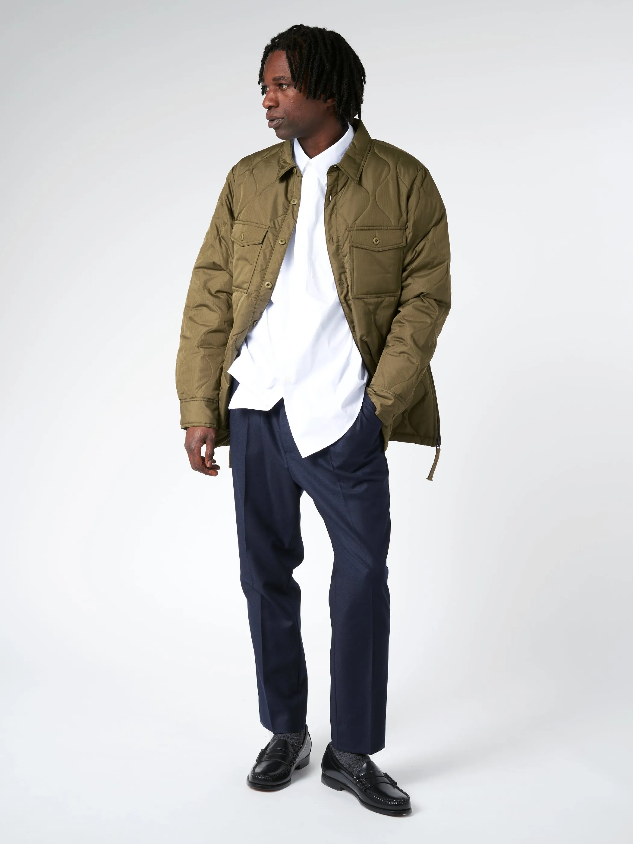 Military Down Shirt sold by gravitypope product image thumbnail 2