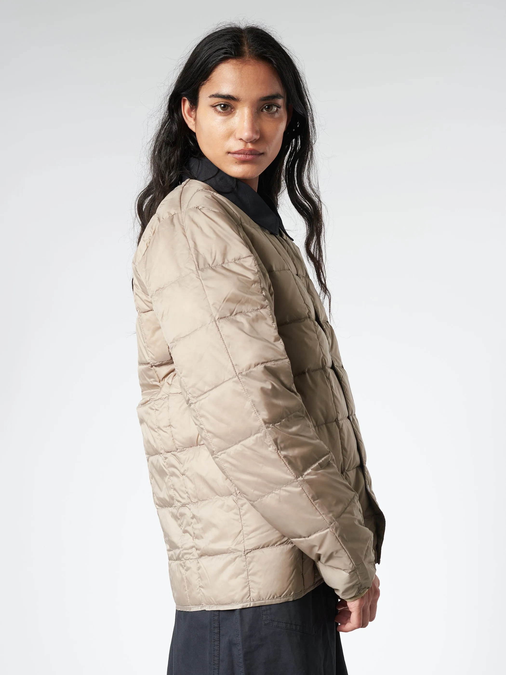 Crew Neck Button Down Jacket sold by gravitypope product image thumbnail 4