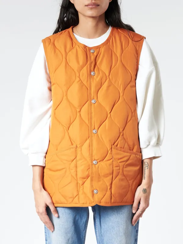 Military Crew Neck Down Vest sold by gravitypope