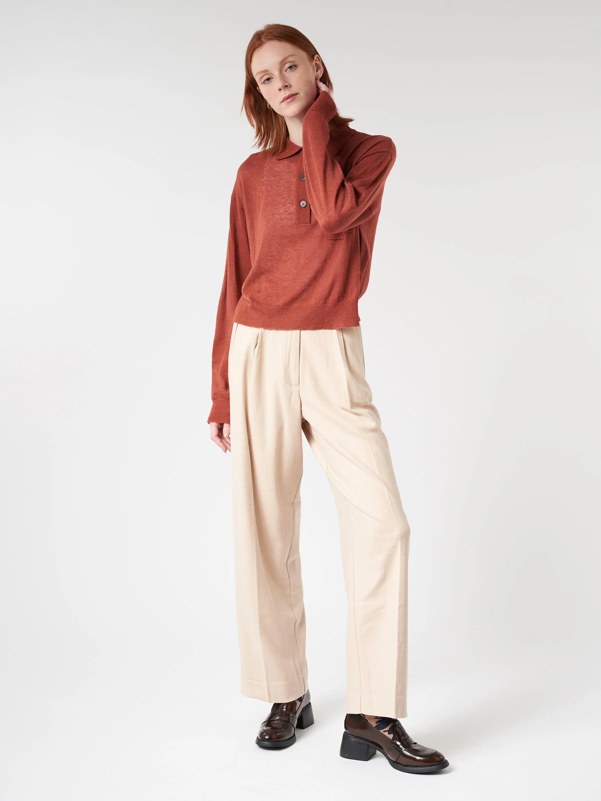 Knitted Polo sold by gravitypope product image thumbnail 2