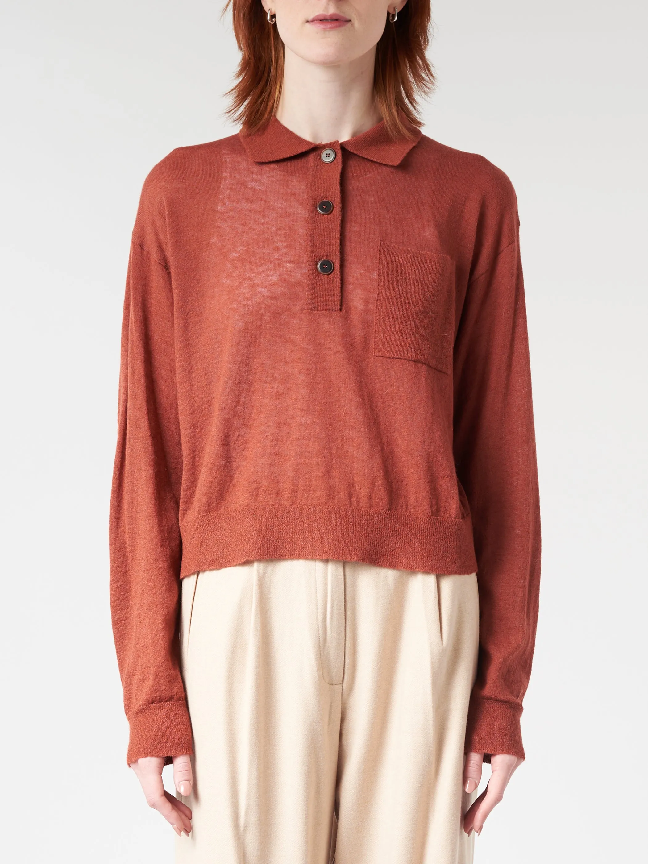 Knitted Polo sold by gravitypope