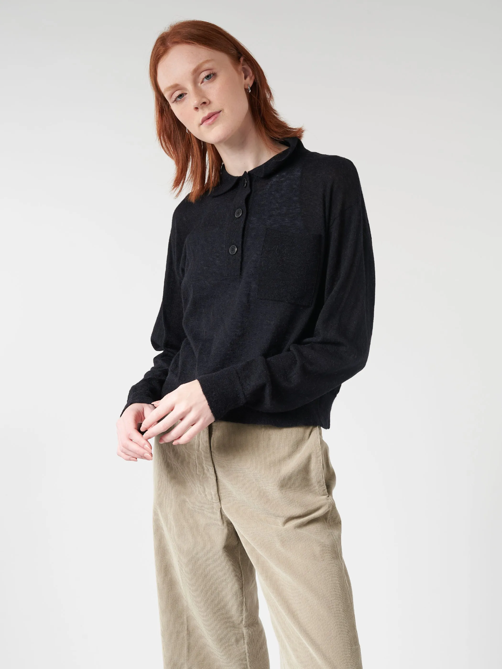 Knitted Polo sold by gravitypope product image thumbnail 4