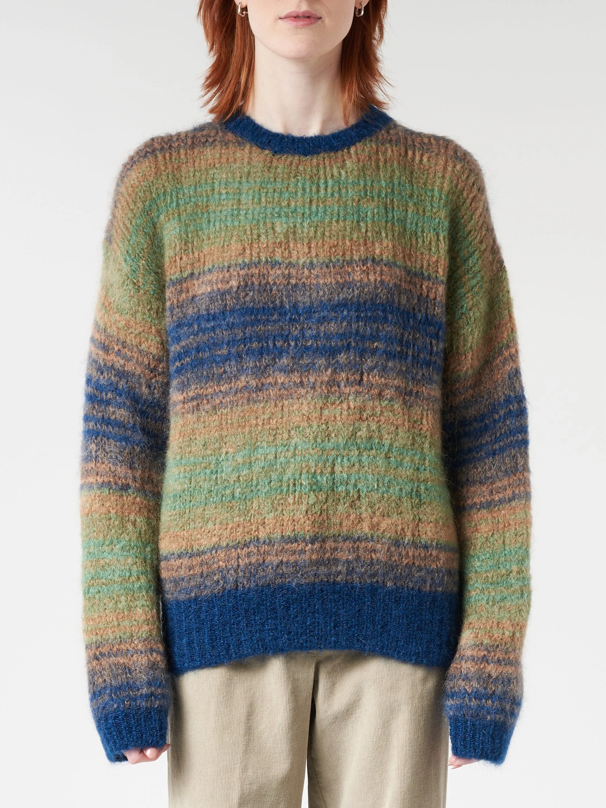 Striped Crewneck Sweater sold by gravitypope