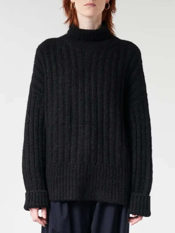 Rib Turtleneck sold by gravitypope