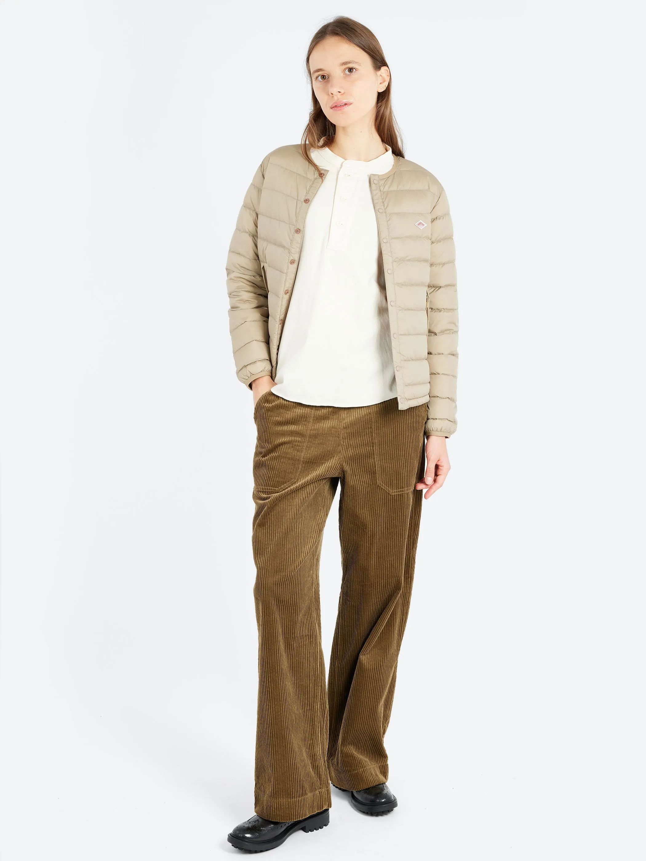 Women's Inner Down Crewneck Jacket sold by gravitypope product image thumbnail 2