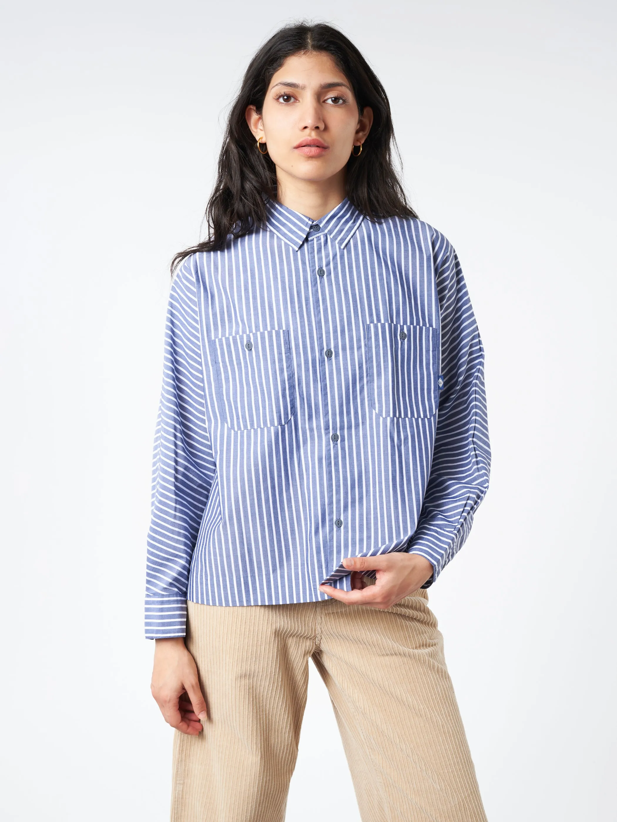 Women's L/S Work Shirt sold by gravitypope product image thumbnail 5