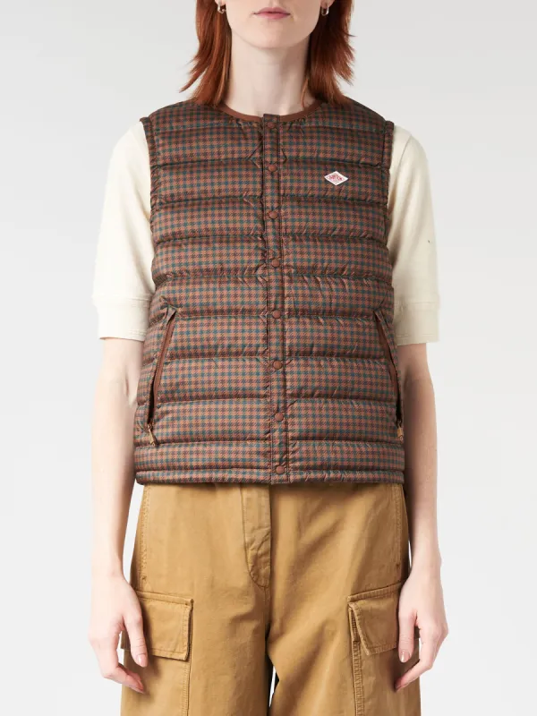 Women's Inner Down Crewneck Vest sold by gravitypope